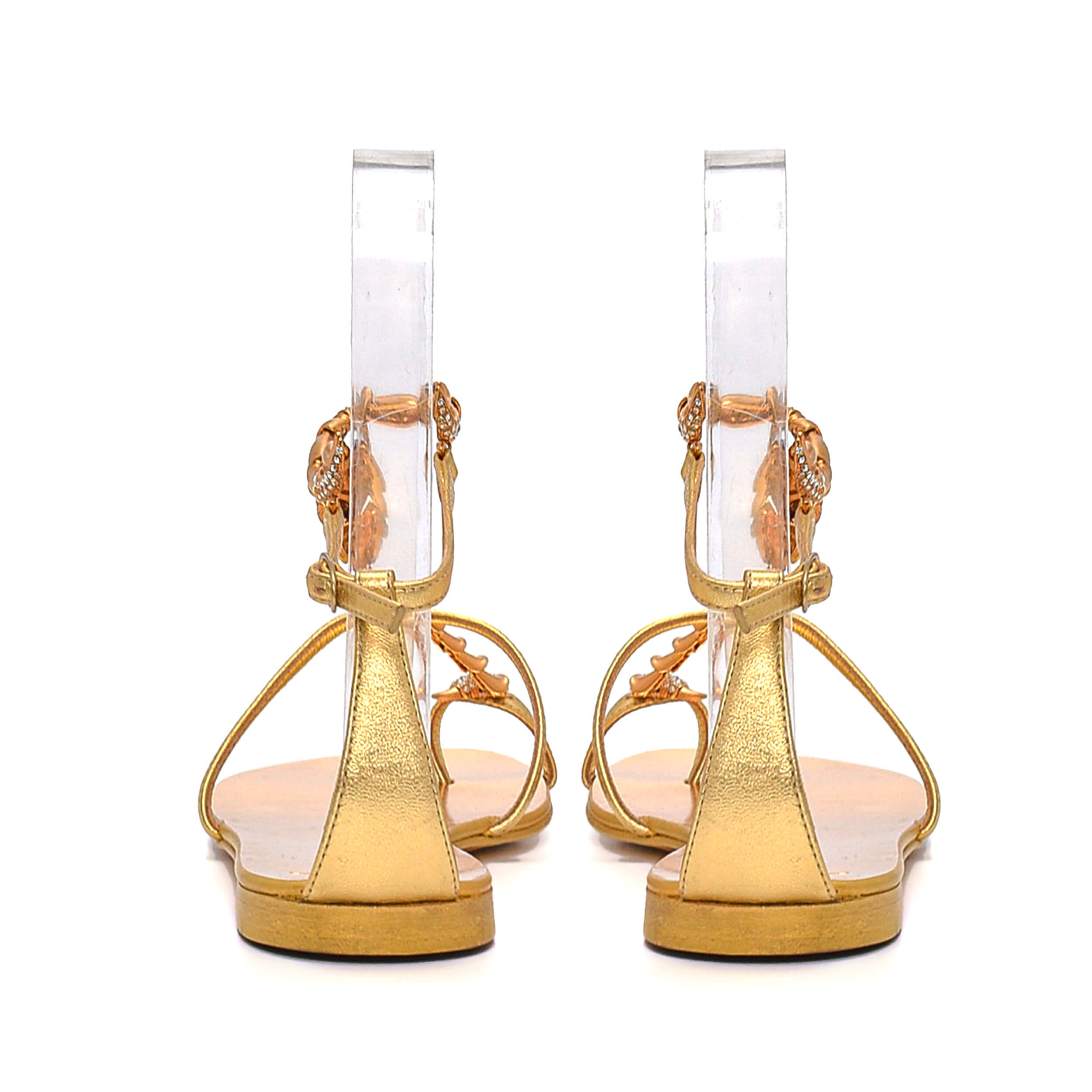 Giuseppe Zanotti - Gold Stone Sandals